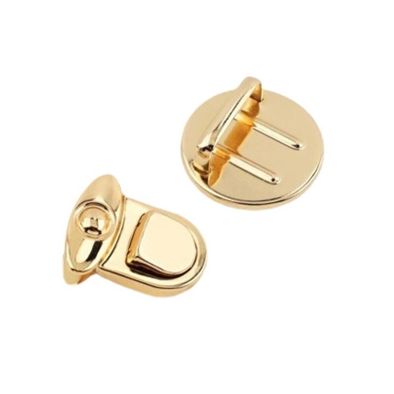 Lock Clasp Factory - Small Oval Metal Twist Turn for Handbag