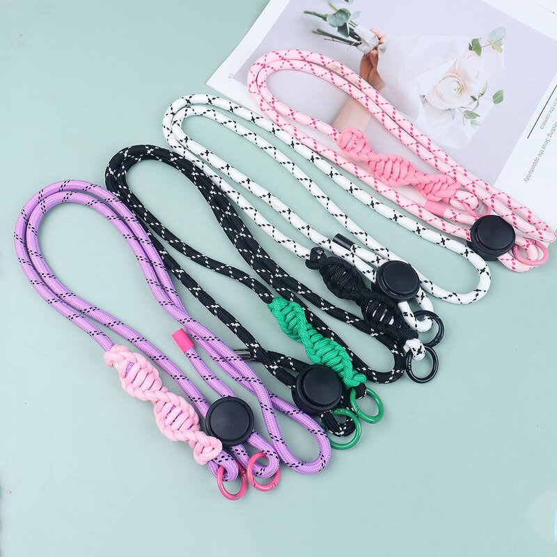 Lanyard Factory - High Quality Colorful Adjustable Nylon Phone Pouch