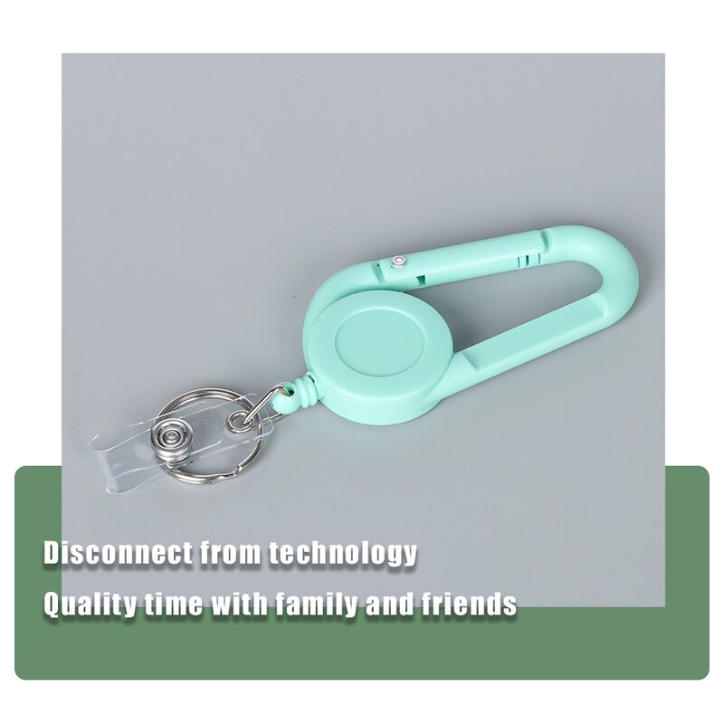 Badge Reel Factory - Classic Style ABS Retractable Carabiner Holder