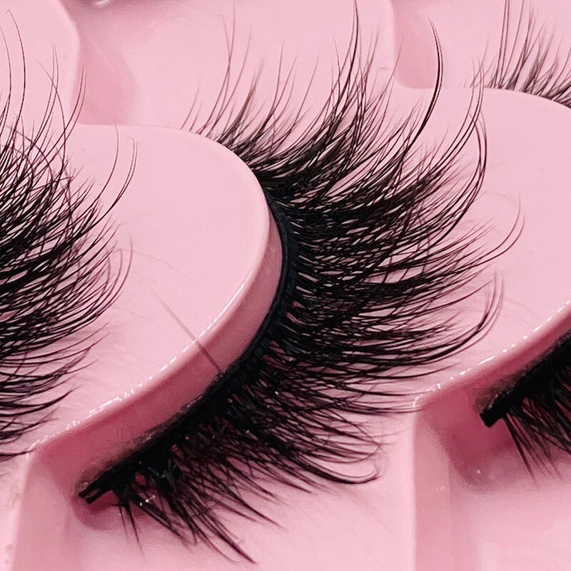 Vegan Strip Lashes Factory - Wholesale 7 Pair 3D Faux Mink