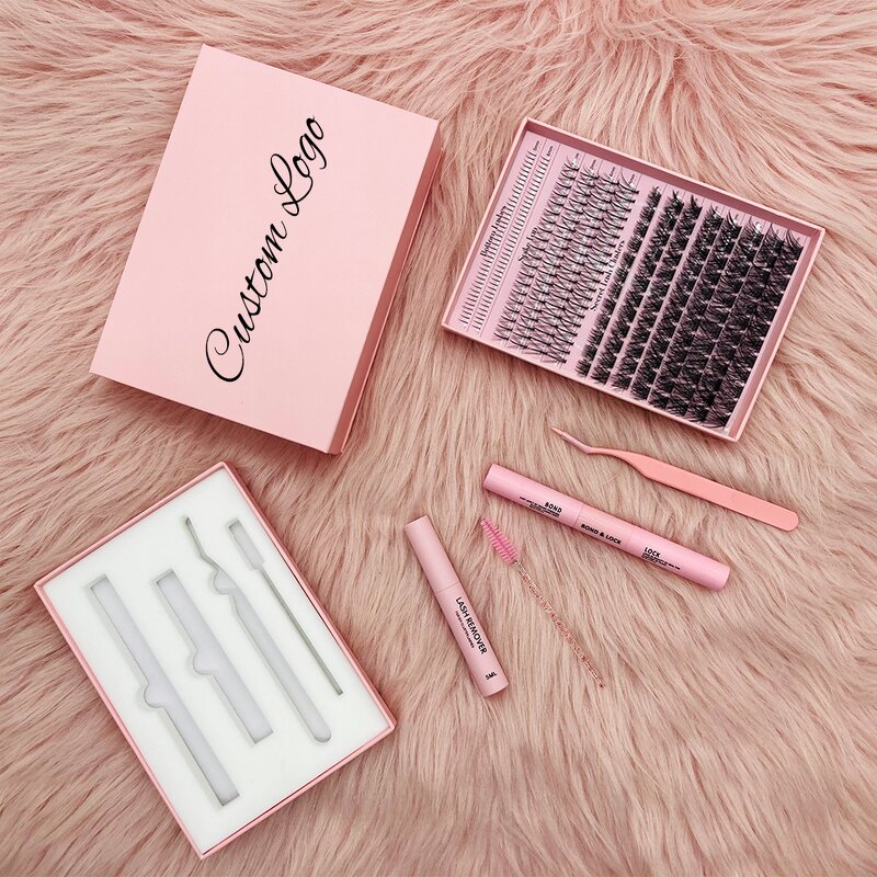 Lash Cluster Kit Factory - Private Label with Spikes Wholesale