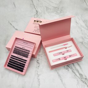 Lash Cluster Kit Factory - Private Label with Spikes Wholesale