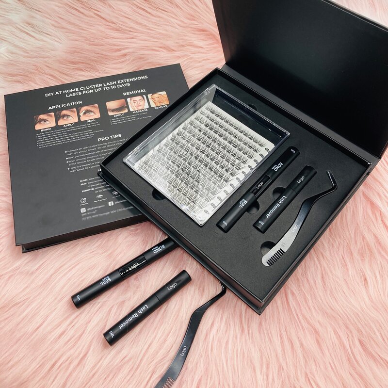 Lash Cluster Drawer Kits Factory - Custom Logo Glue Remover