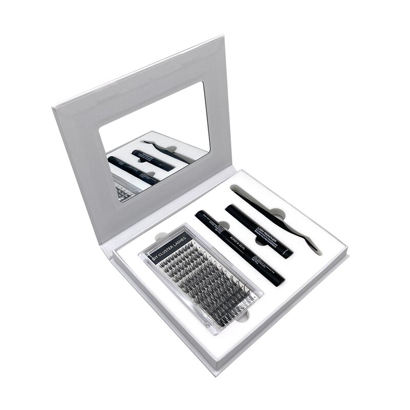 False Eyelashes Clusters Factory - Wispy Volume Custom Logo