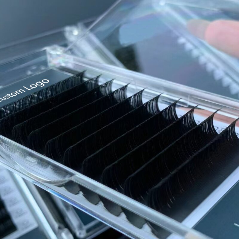 Eyelash Extensions Trays Factory - Matte Velvet Cashmere Lashes