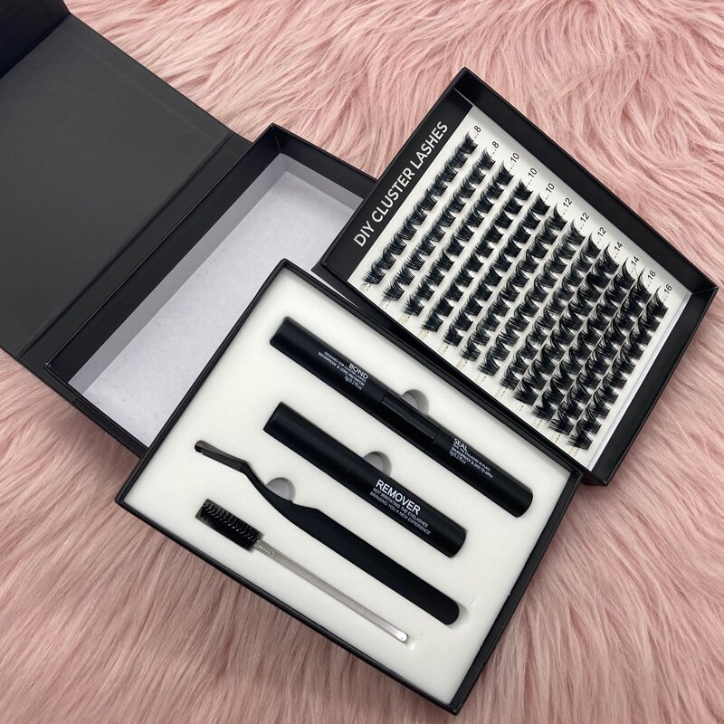 Wispy Lash Clusters Factory - Wholesale Custom Logo Natural