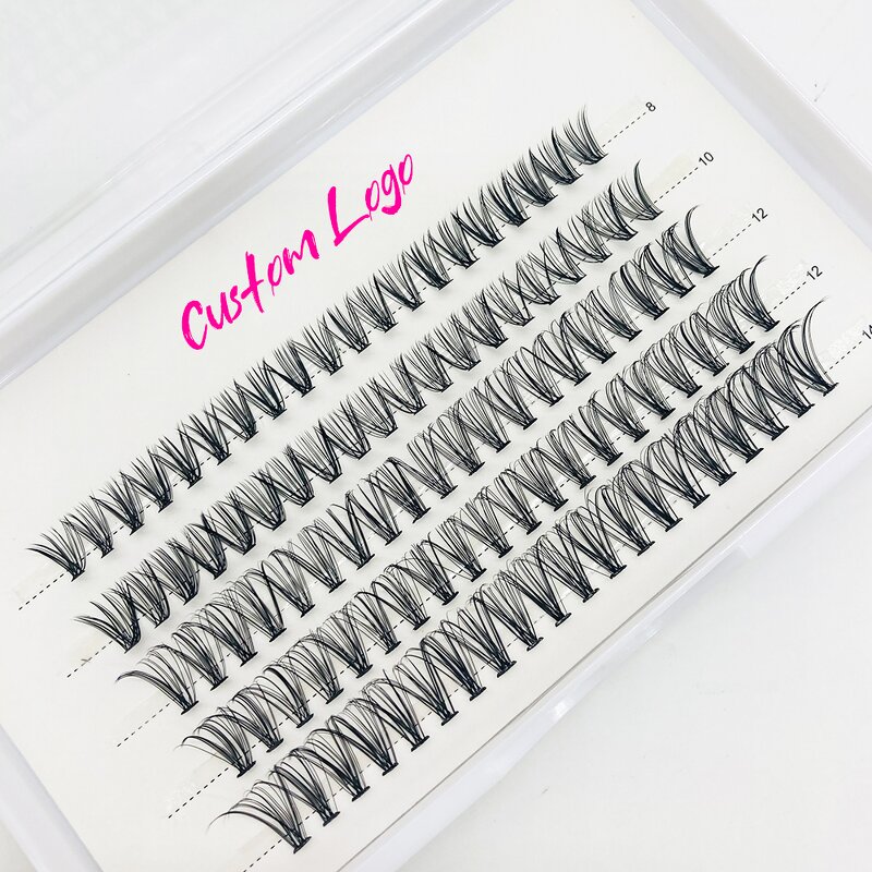 Natural Cluster Lashes Factory - Private Label Thin Band DIY