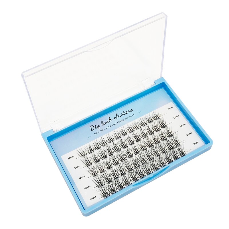 Natural Cluster Lashes Factory - Private Label Thin Band DIY