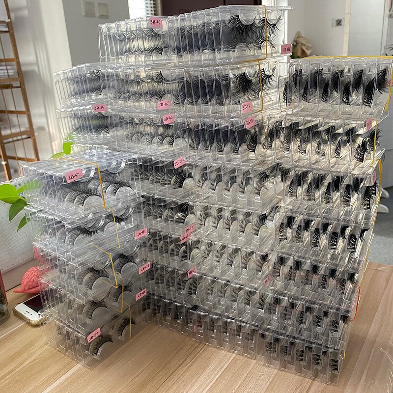 Mink Eyelashes Factory - Wholesale Private Label 25MM 3D