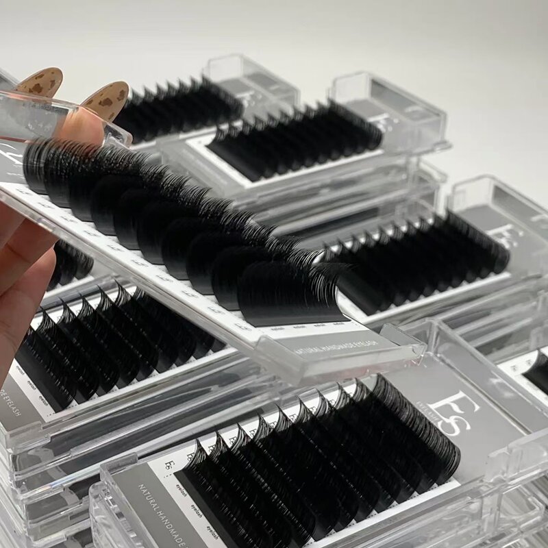 Korean Eyelash Extensions Factory - Wholesale PBT Dark Black