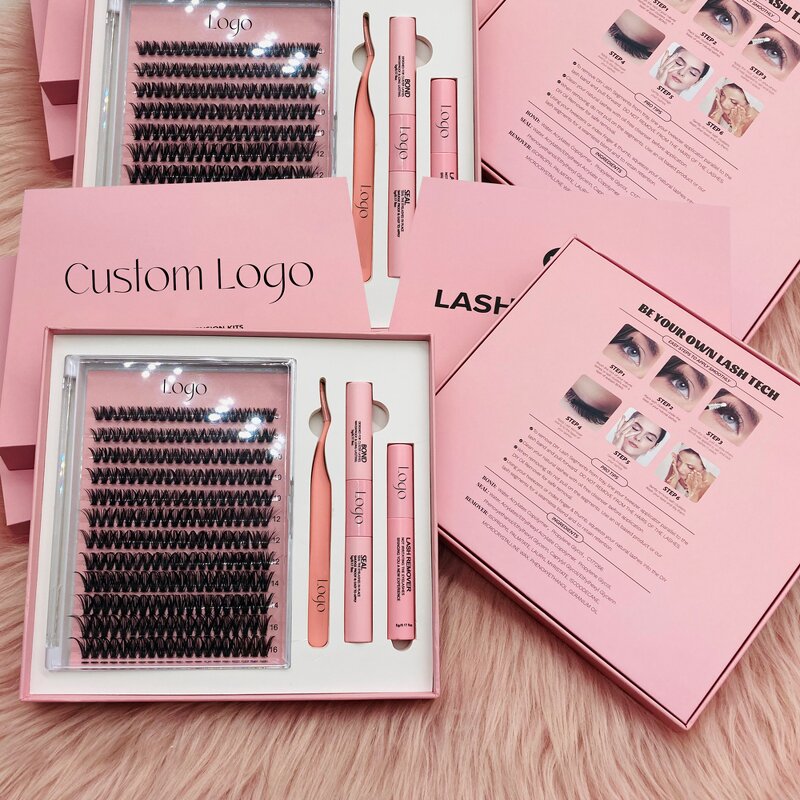 Lash Clusters Kit Factory - Private Label Super Fluffy 18MM
