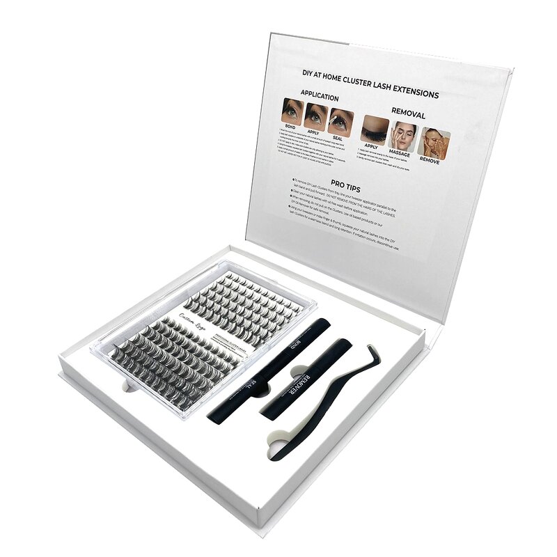 Manga Lash Clusters Factory - Handmade Natural Spiky Custom Label