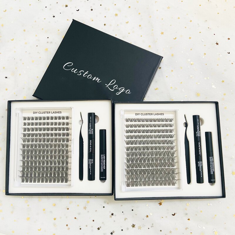 Cluster Lash Kits Factory - Private Labeling Soft Lightweight