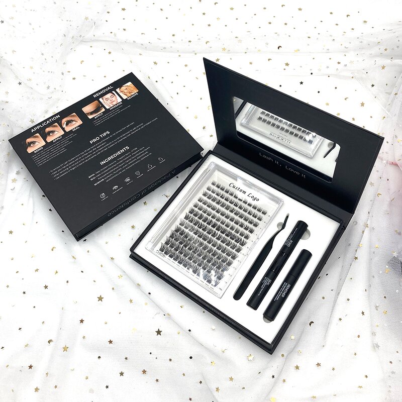Lash Cluster Kit Factory - Custom Logo Volume DIY Wholesale