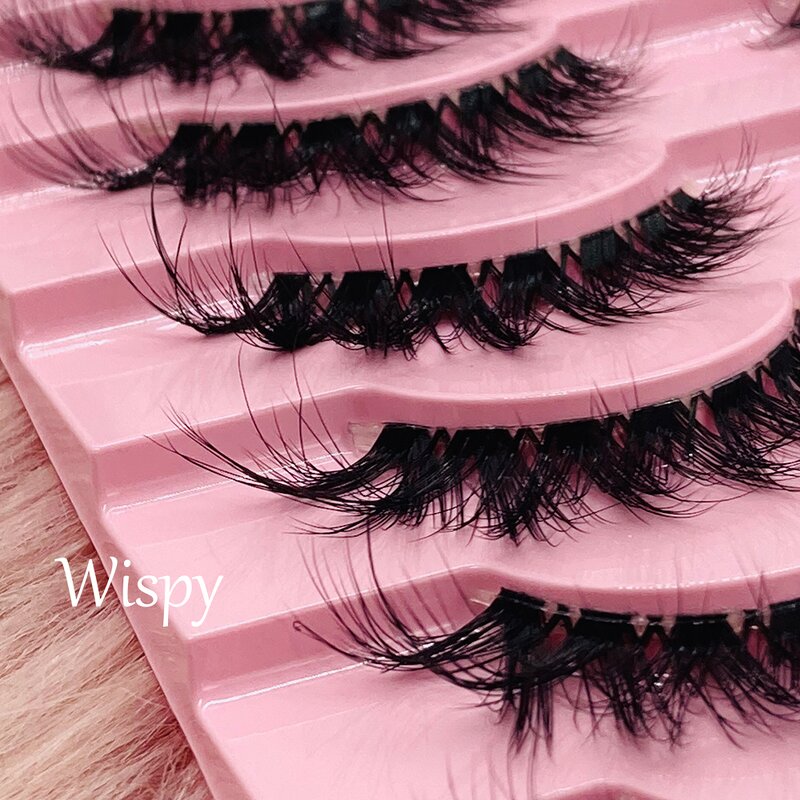 Faux Mink Strip Lashes Factory - Wholesale 10 Pairs 3D Fluffy