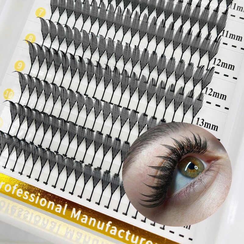 Comic Wing Lash Extensions Factory - Custom Logo Anime Lashes