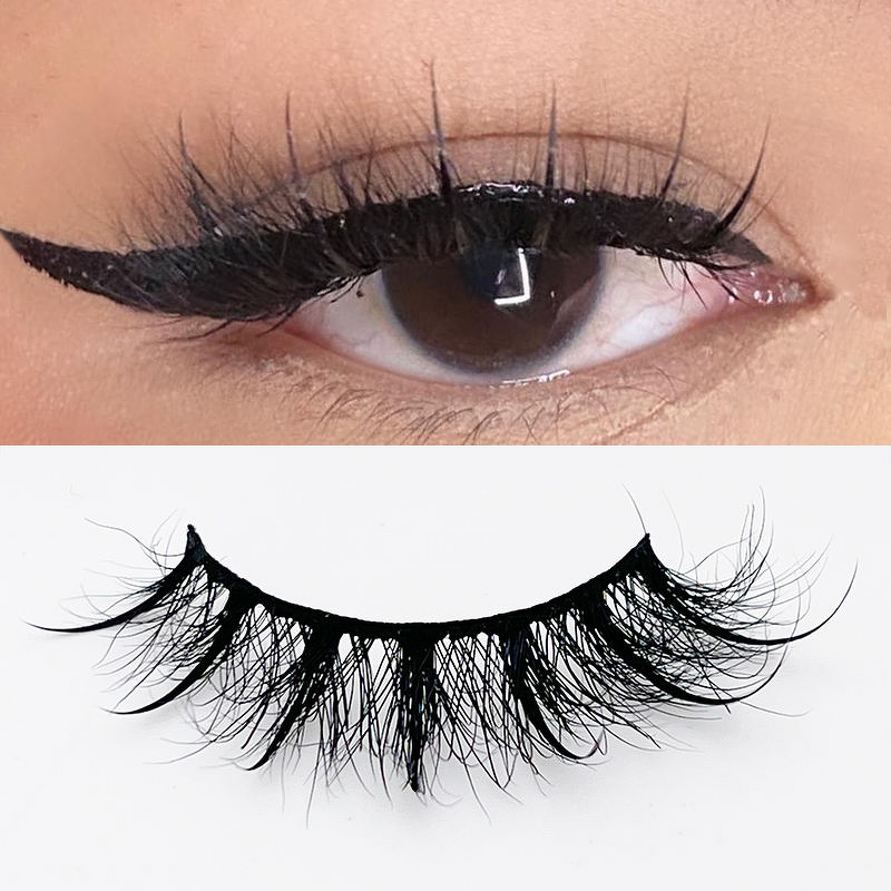 Mink Eye Lash Strips Factory - Wholesale Private Label Spiky