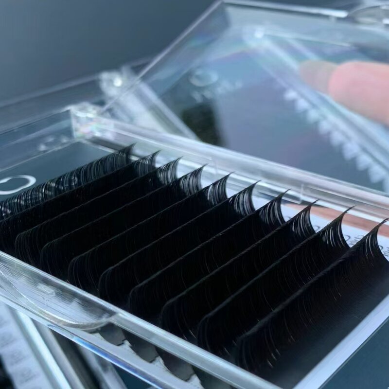 Cashmere Lash Trays Factory - Wholesale Ultra Black Matte