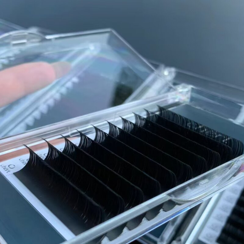 Cashmere Lash Trays Factory - Matte Black JBCD Curl Custom Box