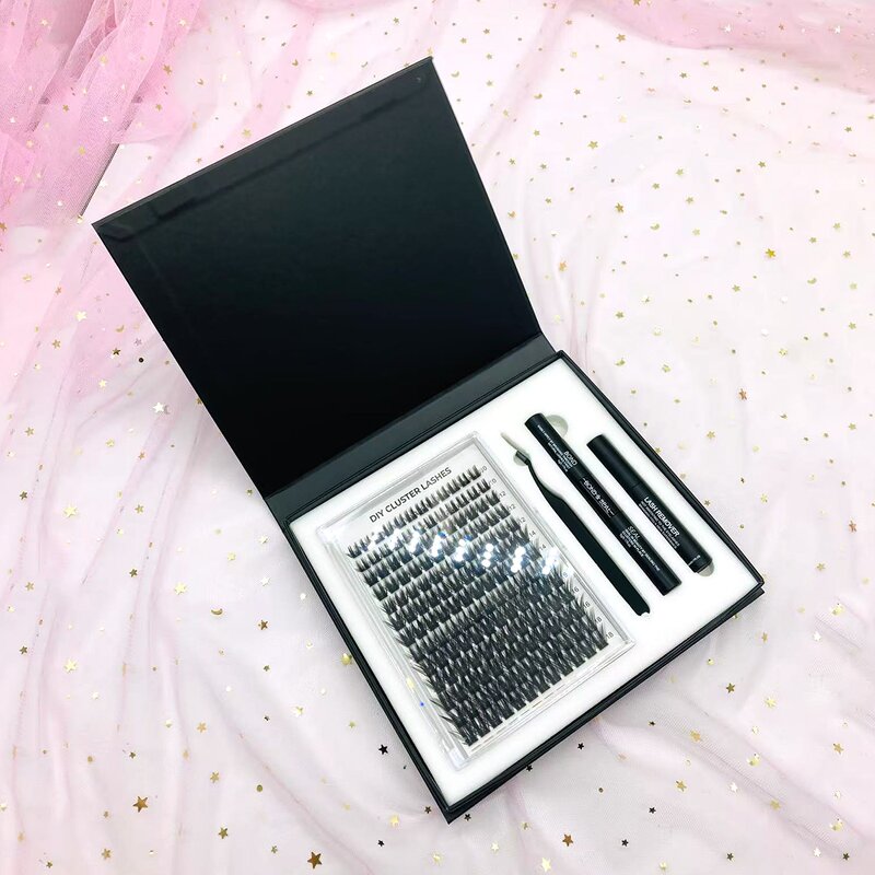 Cluster Eyelash Kit Factory - Custom Logo Lash Kit Wholesale