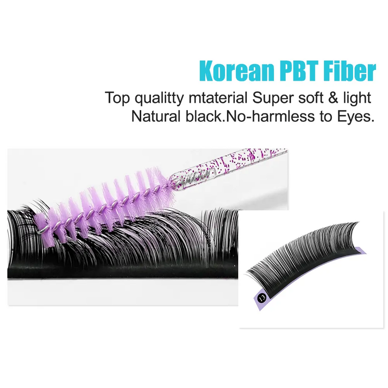 Fluffy Eyelash Extensions Factory - Wholesale Bulk Matte Volume