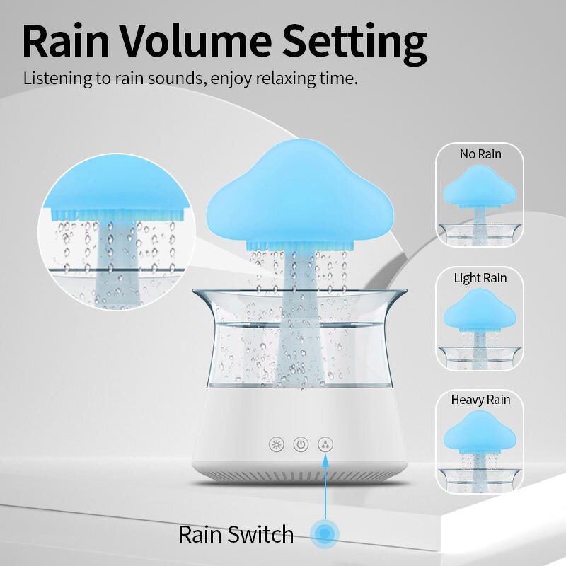 Humidifier Factory - OEM/ODM Raining Cloud Lamp Aromatherapy