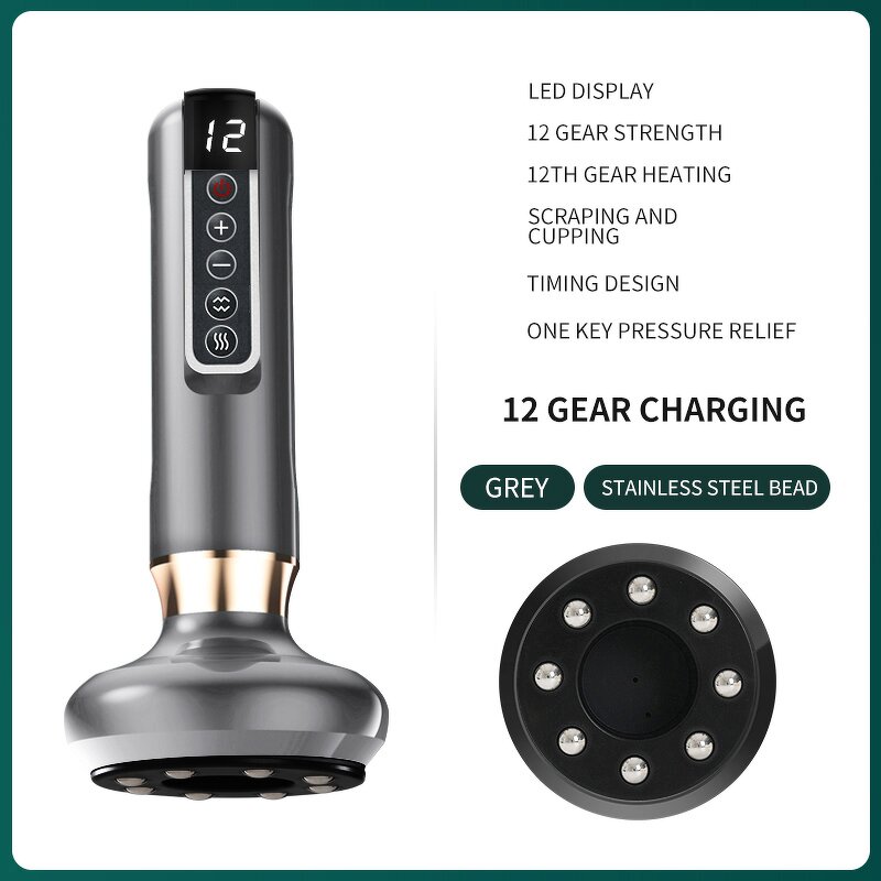 Electric Cupping Massager Manufacturer - OEM/ODM Vacuum Suction GuaSha