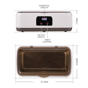 Ultrasonic Cleaning Machine Factory - OEM Wholesale 47kHz 750ml Tank