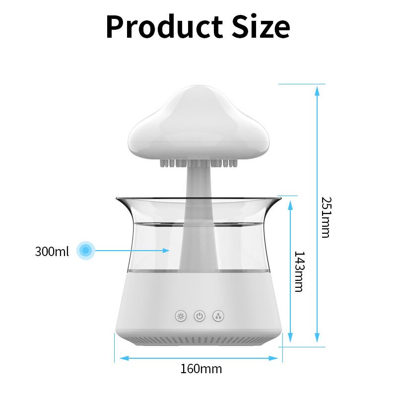 Humidifier Factory - OEM/ODM Raining Cloud Lamp Aromatherapy