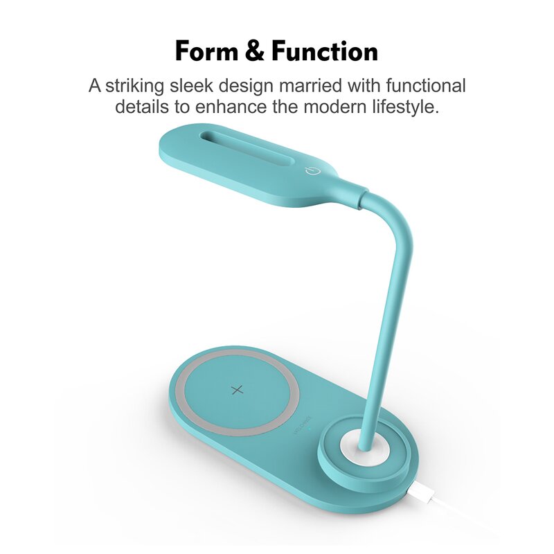 Wireless Charger Manufacturer - OEM/ODM 2-in-1 Phone Charging Pad Lamp