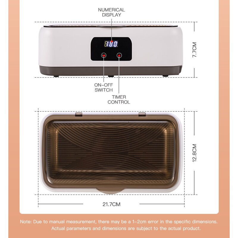 Ultrasonic Cleaner Manufacturer - Portable Digital 750ml for Home Use