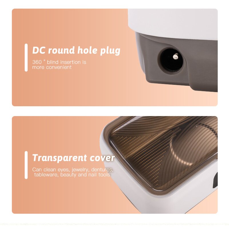 Ultrasonic Cleaner Manufacturer - Custom Touch Screen 750ml Machine