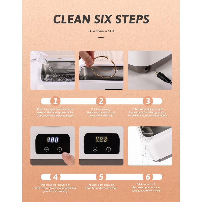 Ultrasonic Cleaner Manufacturer - OEM/ODM Custom 750ml Machine