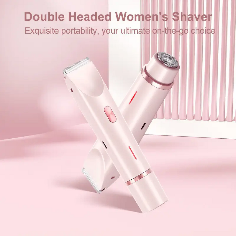 Electric Shaver Factory - OEM/ODM Dual-head Wet Dry Lady Shaver