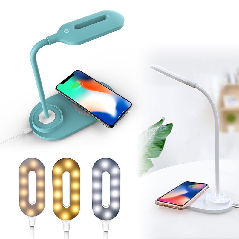 Wireless Charger Manufacturer - OEM/ODM 2-in-1 Phone Charging Pad Lamp