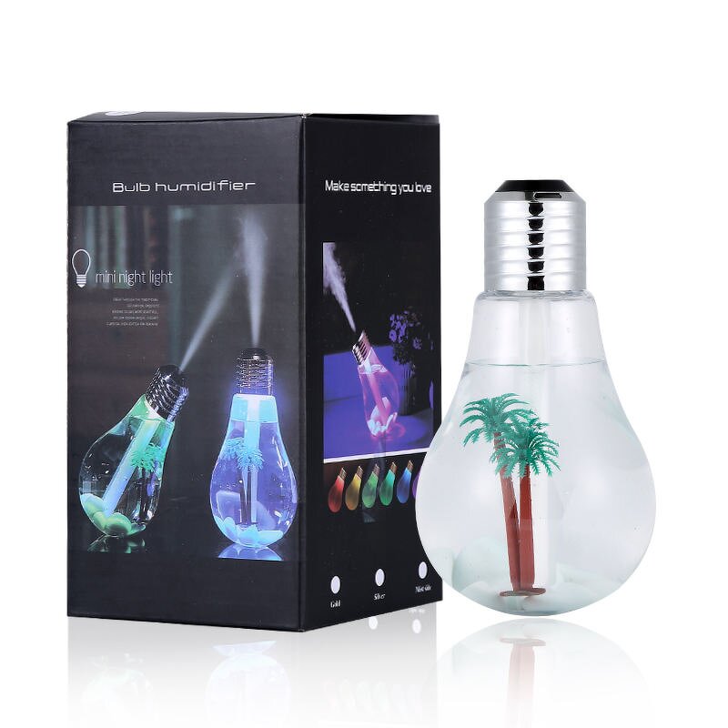 Humidifier Manufacturer - OEM/ODM 400ML Bulb Ultrasonic Color Changing