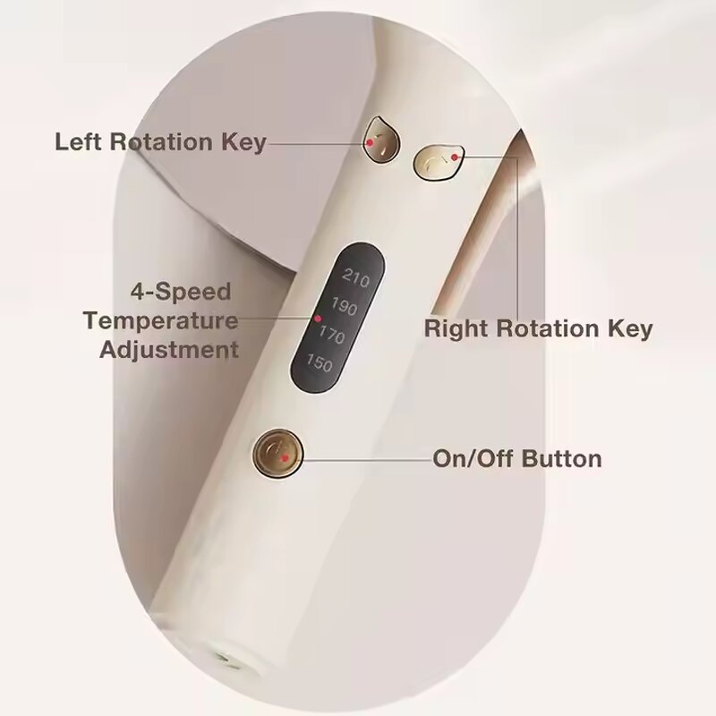 Hair Curling Wand Manufacturer - OEM/ODM 6-in-1 Interchangeable Barrels