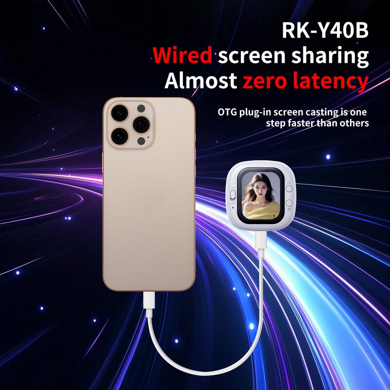 Wired Screen Mirroring Factory - Magnetic Rear Vlogging Mini OEM