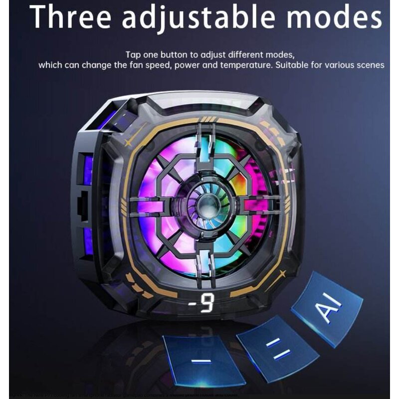 Cell Phone Cooler Supplier - Magnetic Semiconductor Live-broadcasting OEM