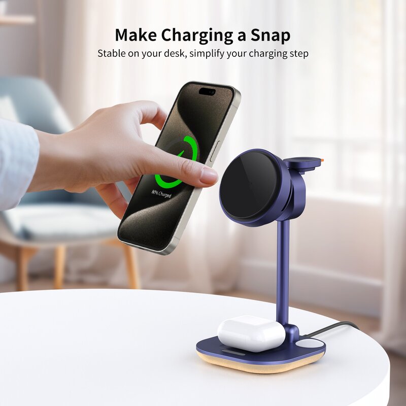 Foldable Wireless Charger Stand Manufacturer - Motion Sensor OEM Gift
