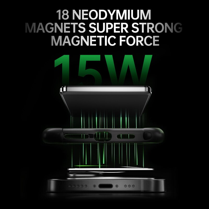 Magnetic Power Bank Supplier - Custom Logo PD20w Ultra-Thin OEM