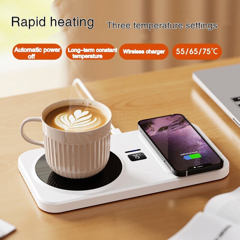 Wireless Charger Warmer Cup Supplier - Wholesale Office Gift Set