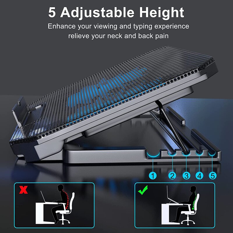 Foldable Laptop Stand Factory - Adjustable Cooling Pads Custom OEM