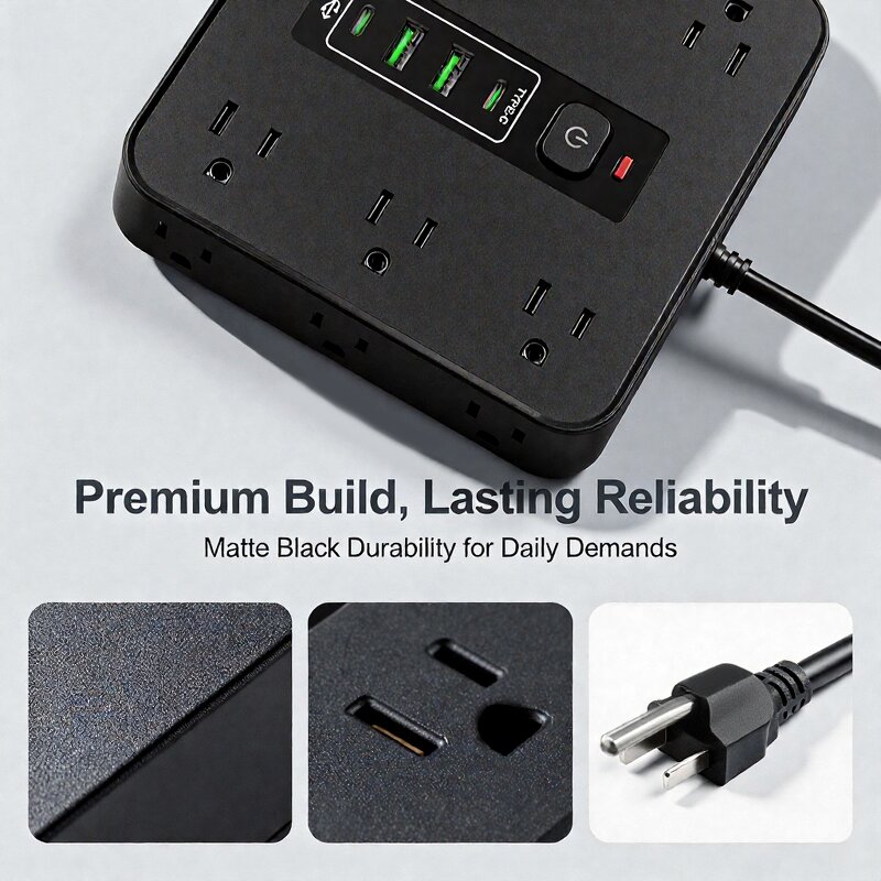 Smart Power Strip Factory - OEM USB PD Charging Switch