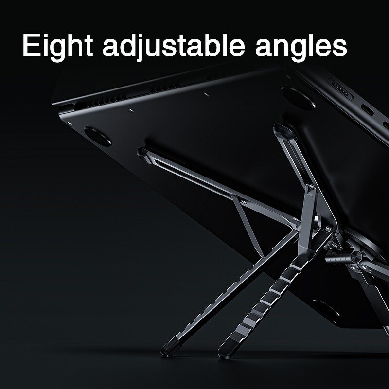 Portable Laptop Stand Factory - Foldable Aluminum Alloy Ergonomic OEM