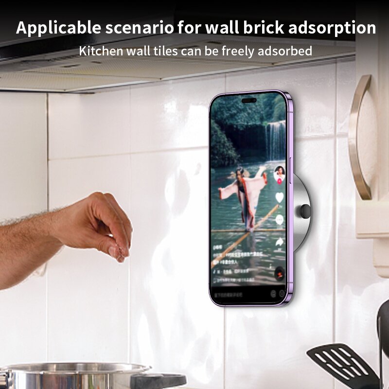 Magnetic Car Phone Holder Factory - 360 Rotation Suction Cup