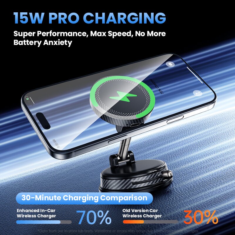 4 in 1 Car Wireless Charger Manufacturer - PD60W Ambient Light OEM