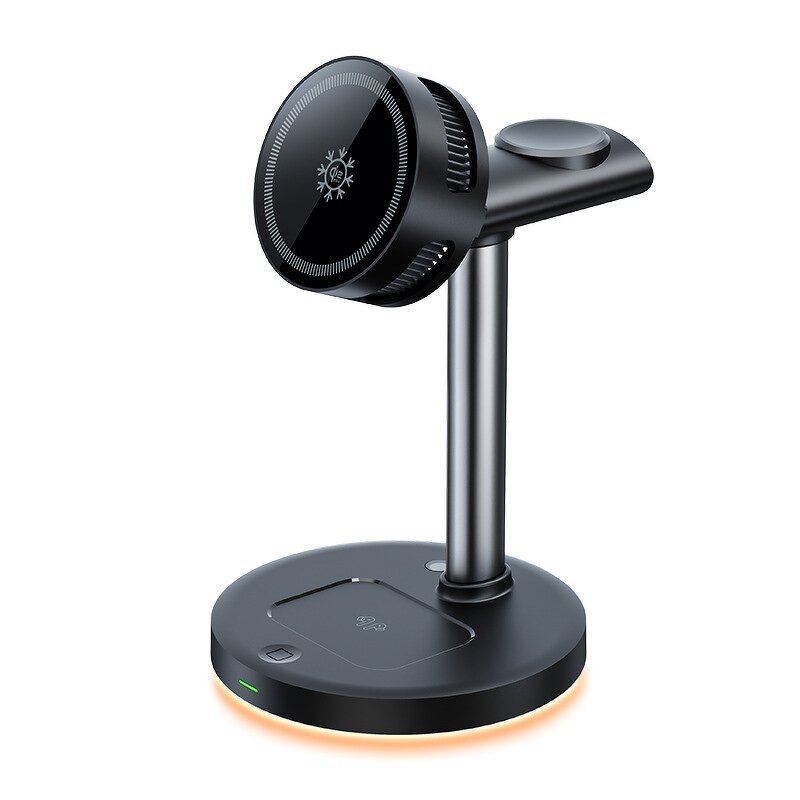 3 in 1 Wireless Charger Factory - OEM Cooling Fan Station