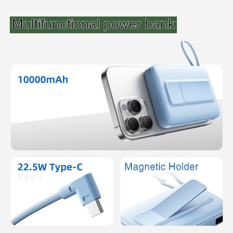 Magnetic Power Bank Supplier - PD20W Slim 10000mah Gift Set OEM