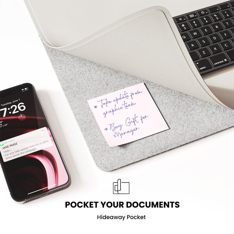 Wireless Charging Mouse Pad Supplier - OEM Leather Office Mat